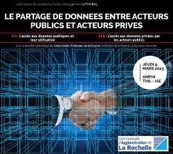 Le partage de données entre acteurs publics et acteurs privés